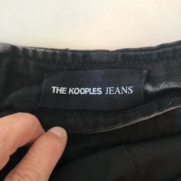 The Kooples Jeans Embellished Denim Mini Skirt Women’s Size Small, Koopl… - Picture 5 of 15